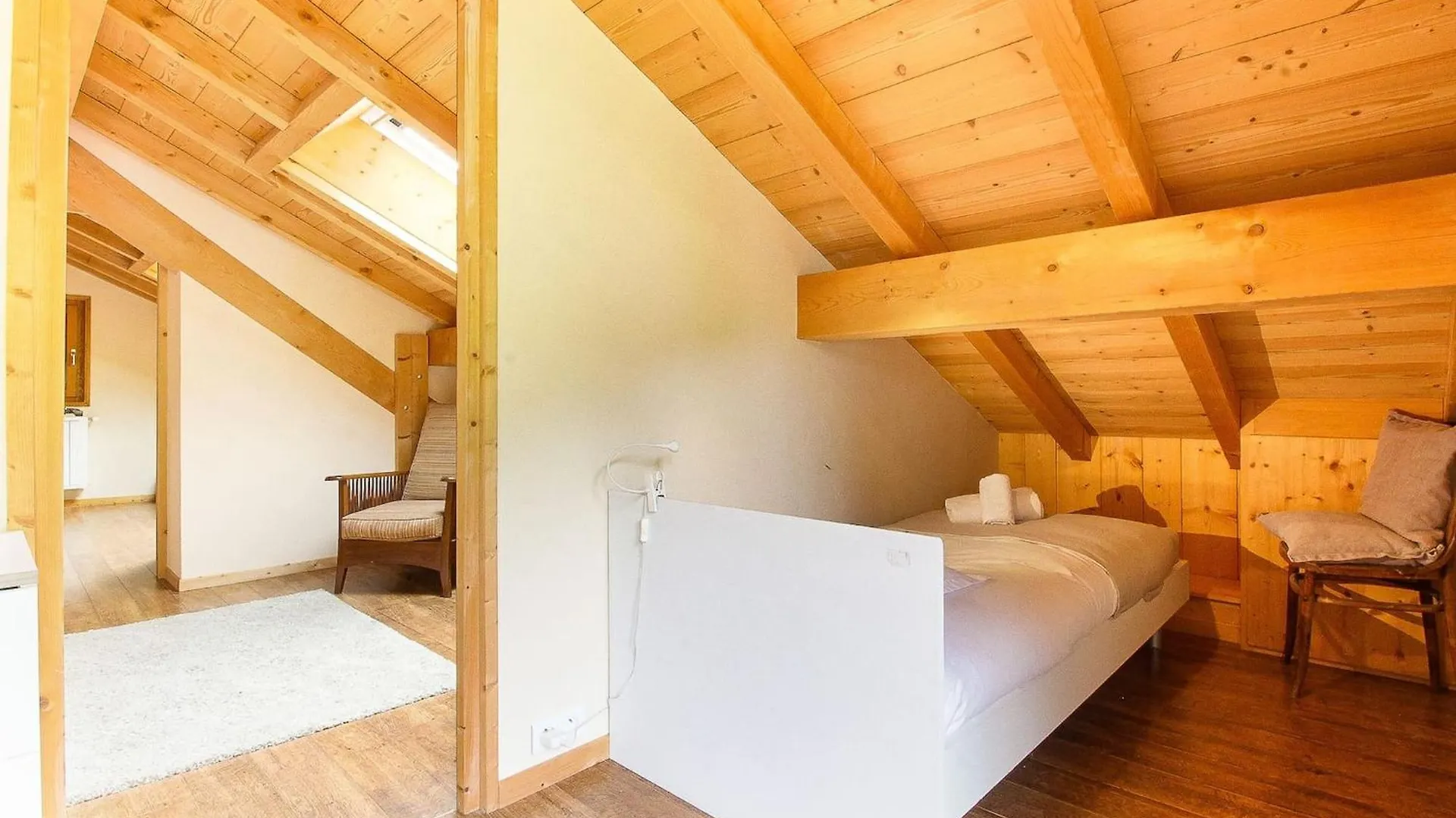 שאמוני L'Ecrin Des Pecles - Centrale - Renove - Immense Terrasse Face Au Mont-Blanc דירה